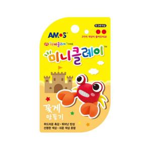 아모스 미니클레이 꽃게만들기
