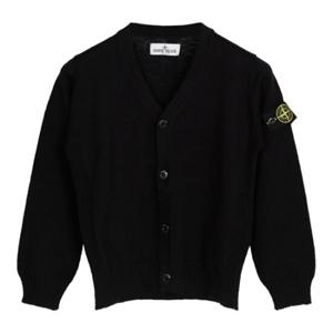스톤아일랜드 KIDS 24SS 블랙 와펜 카디건 8016511B0 V0029/8A