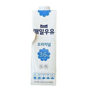 매일 후레쉬오리지널 우유 900ml x 3개 코스트코