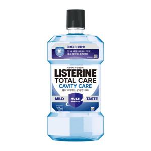 리스테린 토탈케어 캐비티케어 마일드액 750ml