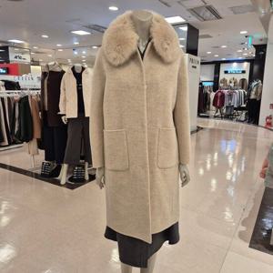 [BCBG] 비씨비지 가을24 랑 헤링본 리버 코트 B4DAH824