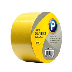 컬러 마스킹 테이프 황색 48x10m M4810Y 종이 프린텍