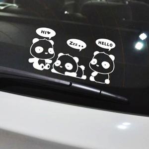 아기판다 차량용스티커 초보운전 자동차