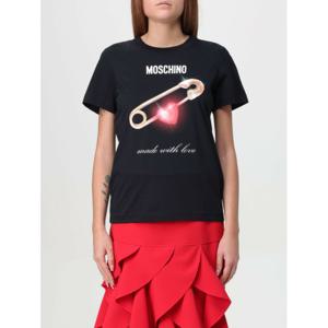 [MOSCHINO] 여성 티셔츠 07145541 1555 블랙 /6
