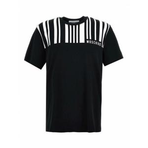 [MOSCHINO] 남성 티셔츠 콘트라스트 프린트 071252411555 화이트 /8