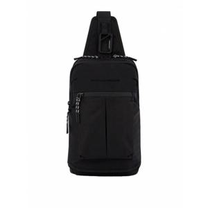 [PIQUADRO] 남성 Backpacks 원숄더 백팩 인 리사이클드 패브릭 CA6003S125NE 블랙 /8