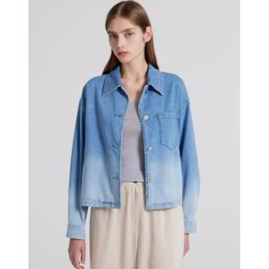 아떼 바네사브루노 여성 24FW 네이비 워싱 데님 자켓 VLJA4C303N2