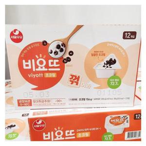[에이알비티] 서울우유 비요뜨 초코링 138g x 12개입 55068