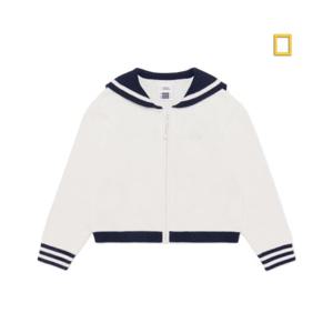 내셔널지오그래픽키즈  (K251GCD010) 여아 세일러 카라 가디건