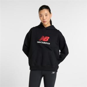 애슬레틱 프렌치 테리 로고 후드 WT51501-BK 뉴발란스
