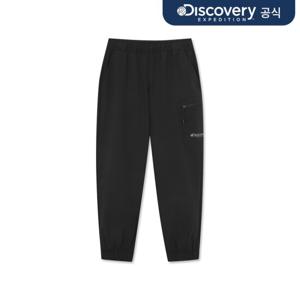 키즈 프레시벤트 우븐 카고 포인트 트레이닝 조거팬츠 (BLACK)