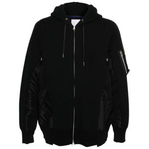 사카이 후드 티셔츠 SCM219 002 Black