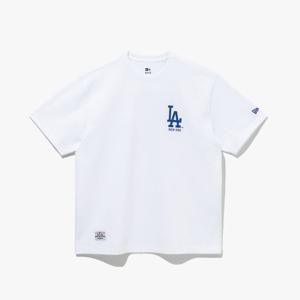 [뉴에라] MLB LA 다저스 베이직 로고 티셔츠 화이트 14405338
