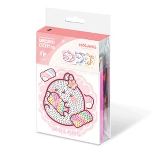 몰랑이 마쉬멜로우 보석십자수 스티커 10x11cm BST3-605N