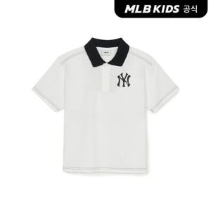 [MLB키즈 공식] 25SS 스트릿 로고 카라티 NY (White) 7APQV0353-50WHS