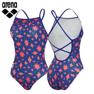 [아레나] 오너먼트 원피스 크로스 스트랩백 A4FL1LO21BLU