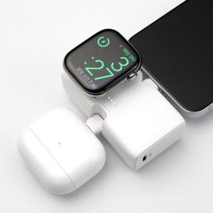 4in1 PD 20W 고속충전 갤럭시워치 일체형 도킹형 보조배터리 5000 C타입 8핀