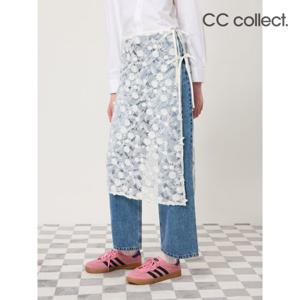 [씨씨콜렉트] 레이스 레이어드 랩 스커트C251MSD005