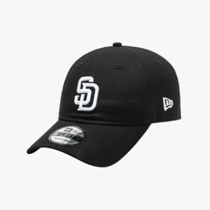 [뉴에라] [공용]MLB 샌디에이고 파드리스 미디움 로고 언스트럭쳐 볼캡 블랙(14392418)