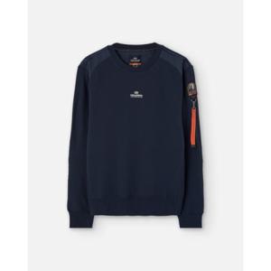 파라점퍼스 후드 티셔츠 25SMPMFLRE10 0316 Blue navy