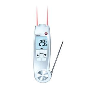 TESTO-방수 적외선 탐침온도계 TESTO 104-IR -50-250 (1EA) 식품온도계 식품용온도계 온도측정기 주방용