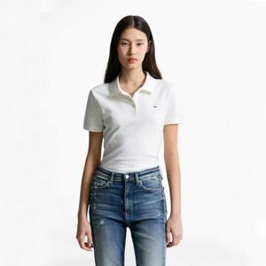 타미진스 여성 슬림 에센셜 폴로 셔츠 T32F1TKT01TWT1