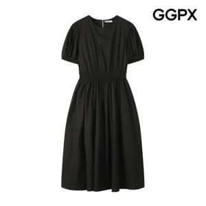 GGPX  허리 밴딩 퍼프 원피스 (GP4OP077F)