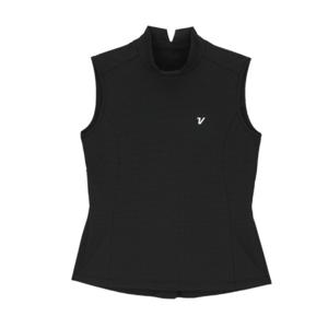 볼빅 여성 그램 하이넥 우븐믹스 슬리브리스 VLTSP531