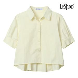 [르샵] 크롭 카라 반팔 셔츠 (BP5BL013A)