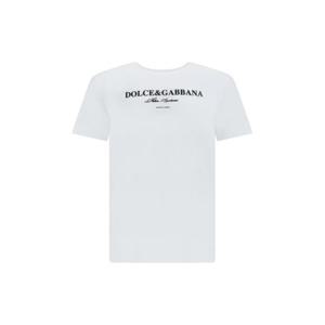 돌체앤가바나 반팔 티셔츠 G8RN8TG7O9Y W0800 WHITE