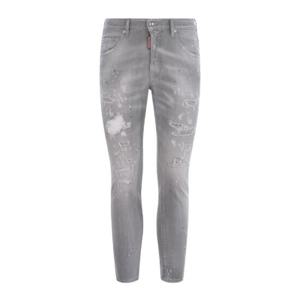 Dsquared2 페인트 스플래터 디테일 장식 슬림핏 진 S74LB1244S30260 852 TP936622359