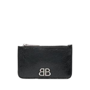 Balenciaga 로고 플라크 지퍼 지갑 7654652AAYP 1000 TP934542964