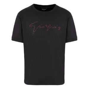 25 SS 조르지오아르마니 로고 스터드 티셔츠 GM000527TE10333 TP436138349