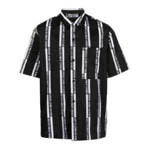 25 SS 베르사체진스꾸뛰르 로고 프린트 반소매 셔츠 73GAL2B9N0131 TP432219072
