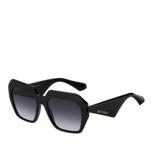 에트로 블랙 프레임 오버사이즈 그라디언트 선글라스 ETRO0043S
