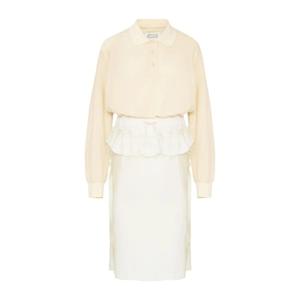 메종마르지엘라 크림 니트 폴로 원피스 S51DD0037MTJ030 113