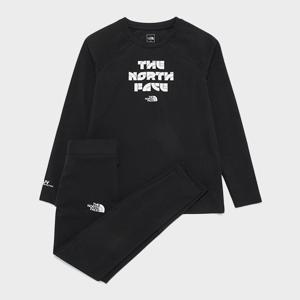 [노스페이스] 키즈 서프사이드 긴팔 세트 NT7TR21S_BLK