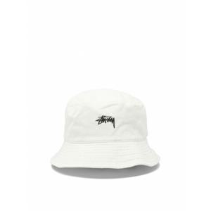 [STUSSY] 남성 스탁 버킷 모자 1321023 1002 내추럴 화이트 /3