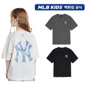MLB키즈 빈티지 모노그램 반팔티셔츠 (7ATSMV45300)