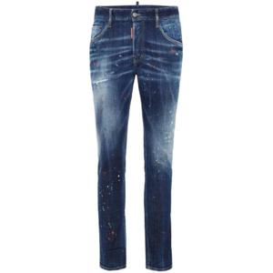 디스퀘어드2 스트레이트 팬츠 S74LB1660S30664 470 NAVY BLUE