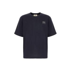 아미 반팔 티셔츠 HTS048JE0119 4011 NAVY BLUE