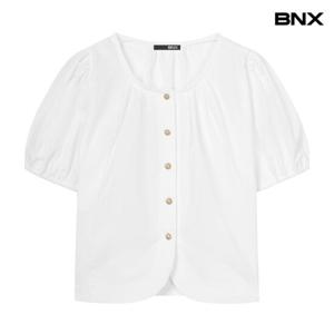 [BNX]소매퍼프 반팔 블라우스 (BX2BL018L0)