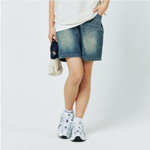 [소이]4.5부 루즈핏 난스판 빈티지 반바지 25M1261
