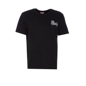 겐조 반팔 티셔츠 FF65TS1524SI 99J Black