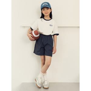 [탑텐키즈]MKF2IP2401 여아 밸런스 쿨에어코튼 우븐팬츠 셋업