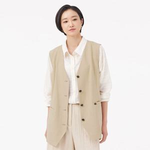 [빌드]BPMV103 Le. 리넨 클래식 베스트/빅사이즈/미시/여성/여름