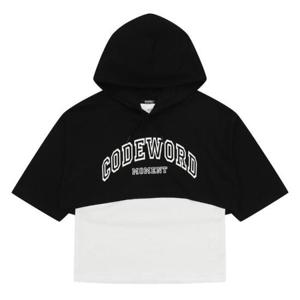 에꼴리에 sh06 6.5부 크롭 후드레이어드티9 24b04869