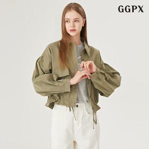 [지지피엑스]캐쥬얼 야상 투포켓 카라 스트링 자켓 (GOAJK009D)