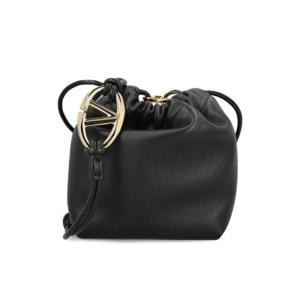 Valentino VLogo 푸프 드로스트링 미니 버킷 백 5W2P0AC3ZFJ 0NO TP936640230