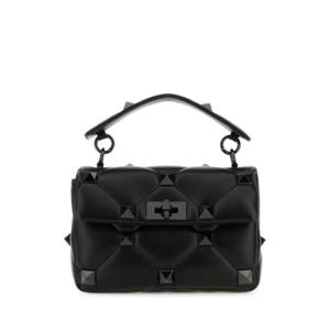 Valentino Garavani 로만 스터드 미디엄 숄더백 3W2B0I82LWB 0NO TP942152627